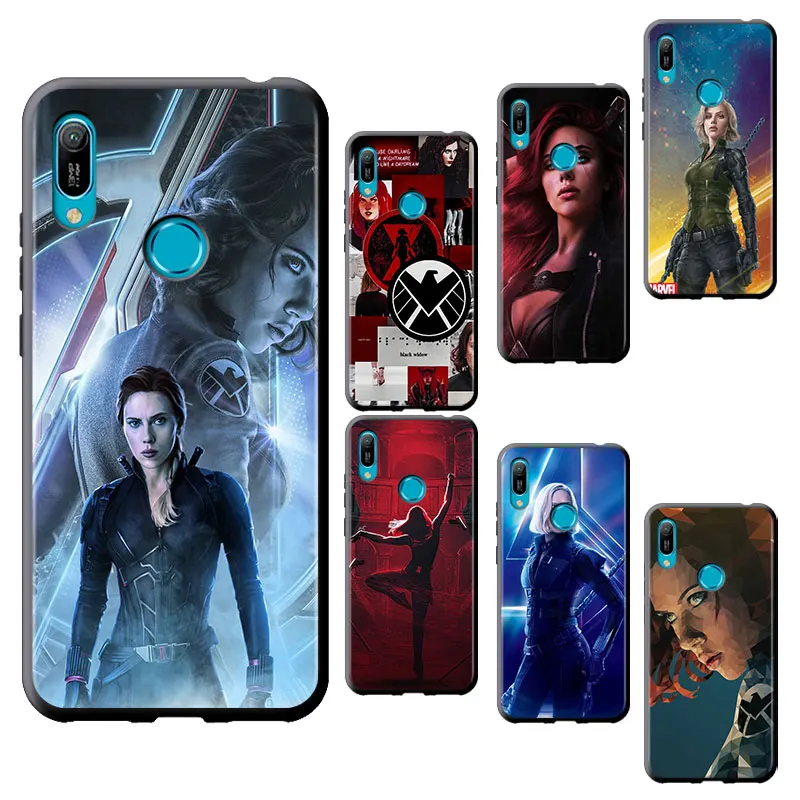 

Marvel Avengers Black Widow For Huawei Y5P Y5 Y6S Y6P Y6 Y7A Y7P Y7 Y8S Y8P Y9S Y9 2018 Prime PRO 2020 Black Silicone Phone Case