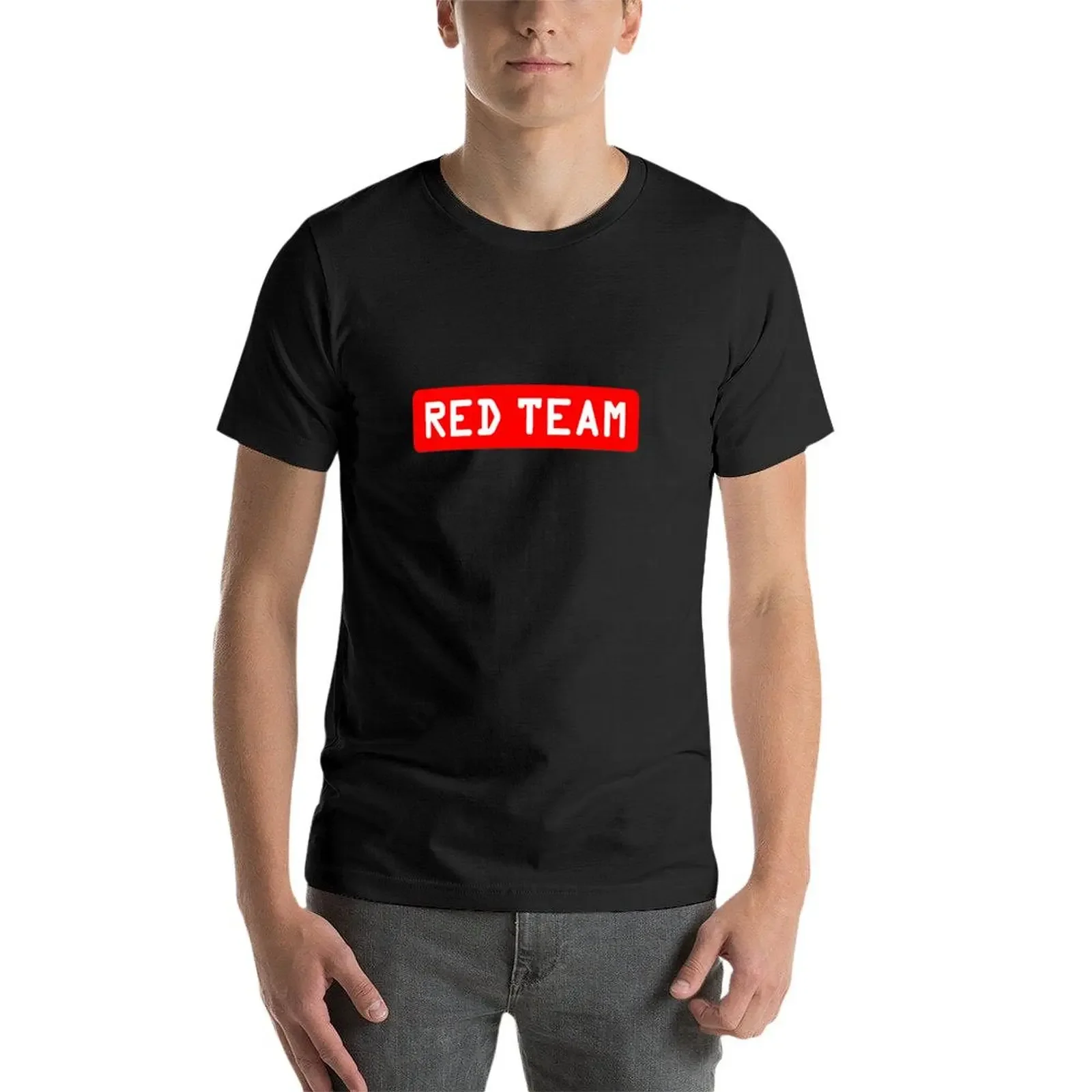 Футболка Red Team Offensive Hacker корейская модная милая одежда тяжелые футболки для