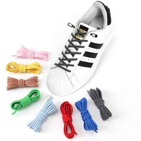 premium elastic shoe laces round black lock shoelaces without ties suitable for all sneakers lazy artifact no tie shoelace
