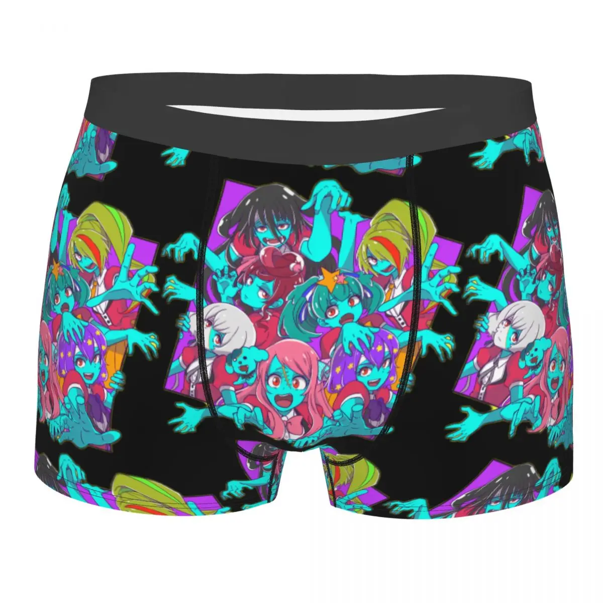 

Zombie Land Saga Zombie Animation Beautiful And Lovely Underpants Cotton Panties Male Underwear Sexy Shorts Boxer Briefs