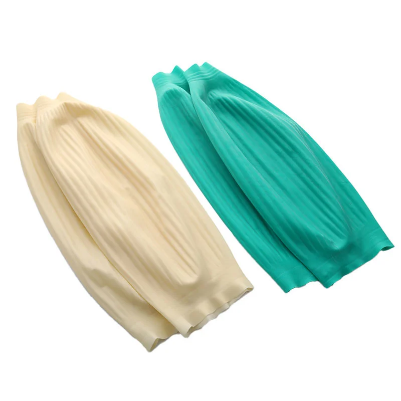 

Multi-use Latex Waterproof Arm Sleeves Kitchen Home Household Housekeeping Sleeve Cover Arm Protector Working Cleaning