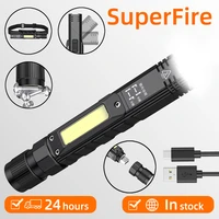 superfire g19 multi function work light led with magnet auto repair high brightness bright headlight flashlight