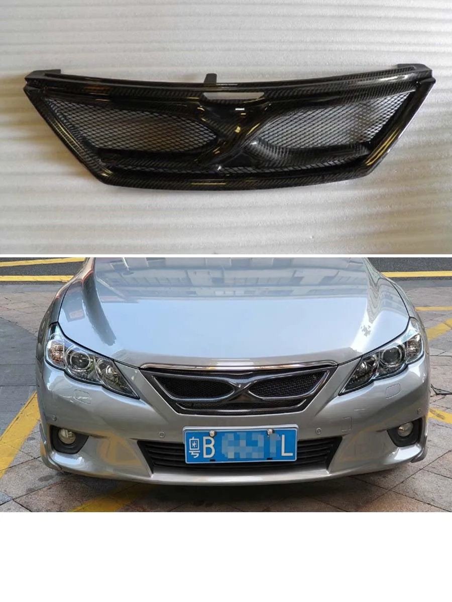 Решетчатая решетка для переднего бампера из углеродного волокна подходит Toyota REIZ
