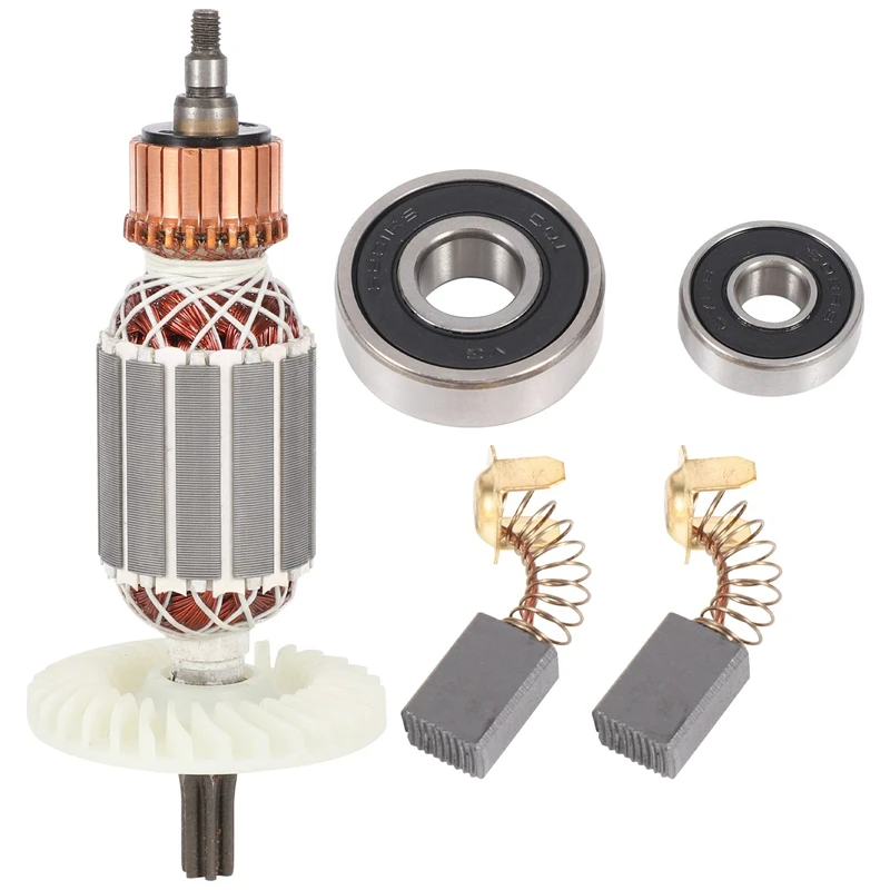 Замена якоря ротора 220 В для Hitachi 360591 E DH40MRY DH40M DH40MR DH40SR DH40FR Перфоратор с шлицевым