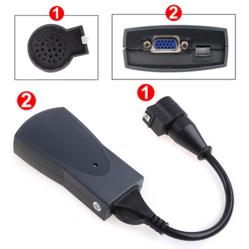 Фото Полночиповый диагностический интерфейс C Lexia 3, USB-сканер Pp2000 Lexia3 для с мультиплексорным интерфейсом AOS №4