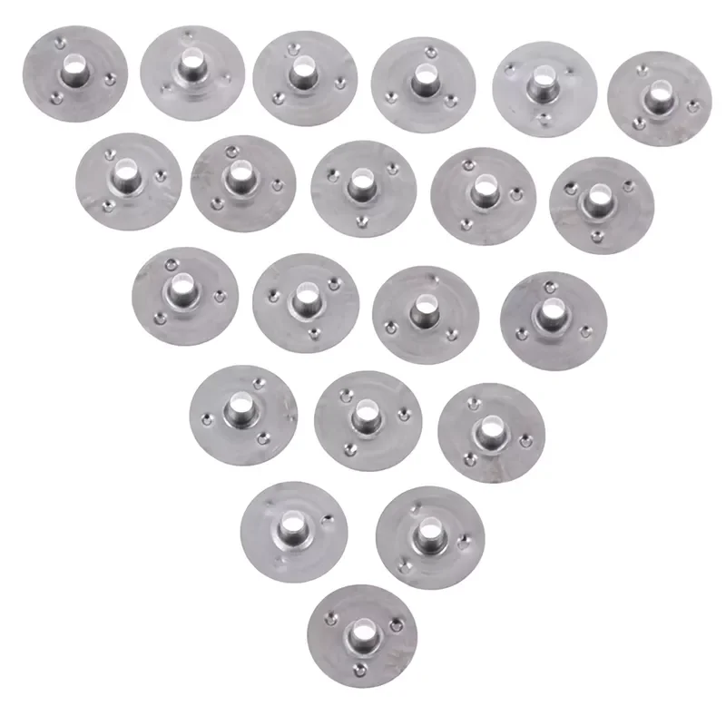 

New Hot New 100Pcs Durable Waxed Candles Making Metal Wick Sustainers Carry Holders Tabs Tool Craft Candle DIY Accessories