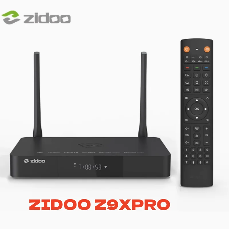 Медиаплеер ZIDOO Z9X PRO 4K HDR Android TV Box ОС 11 четырехъядерный 64-битный процессор RTD1619BPD 4G+32G