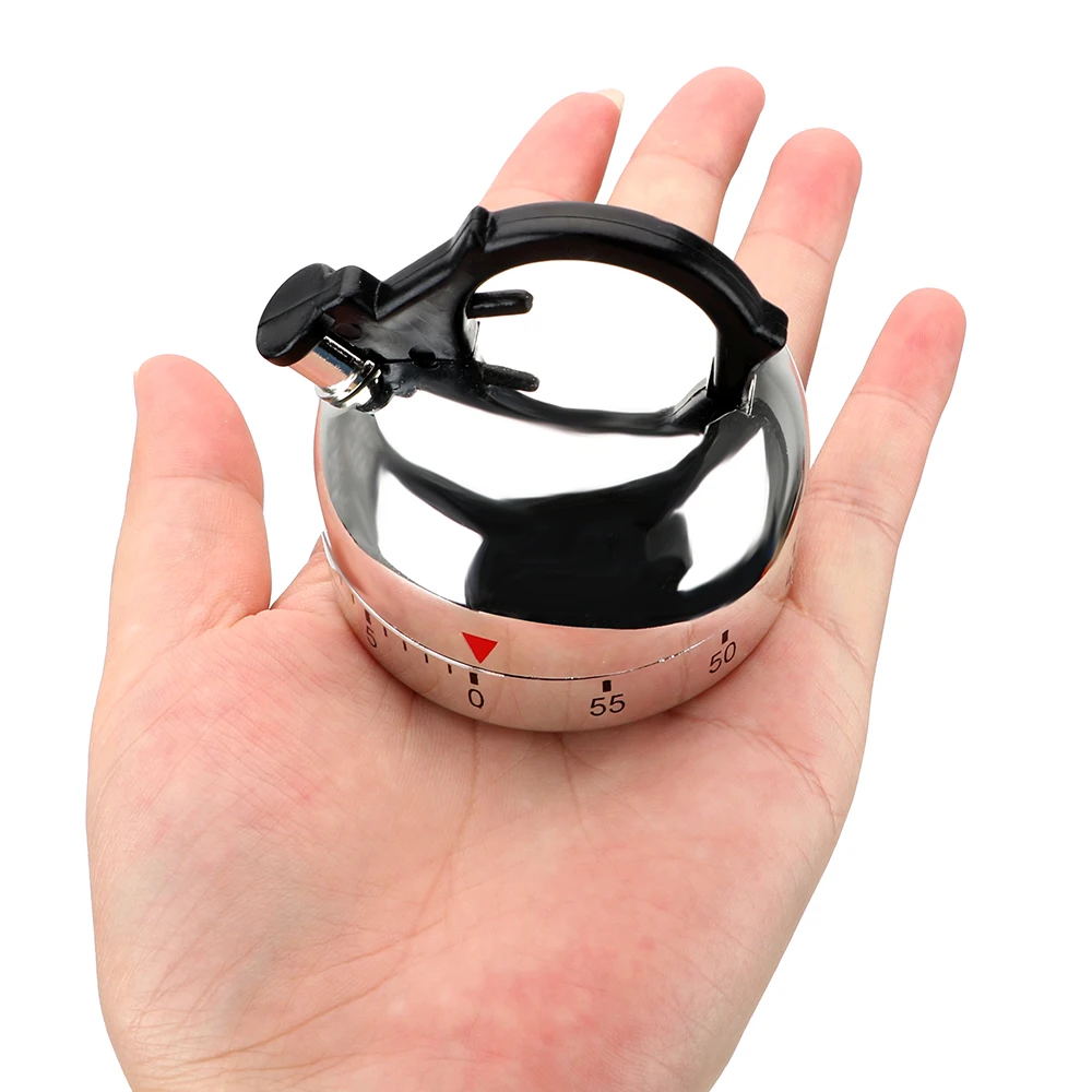 Кухонный Таймер Механический 60-минутный Обратного Отсчета С Функцией Будильника