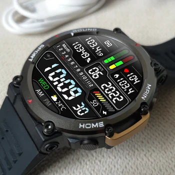 for Xiaomi Huawei Smart Watch Men 2023 Android Sport Bluetooth Call IP68 Waterproof Blood Pressure Fitness Tracker Smartwatch 1