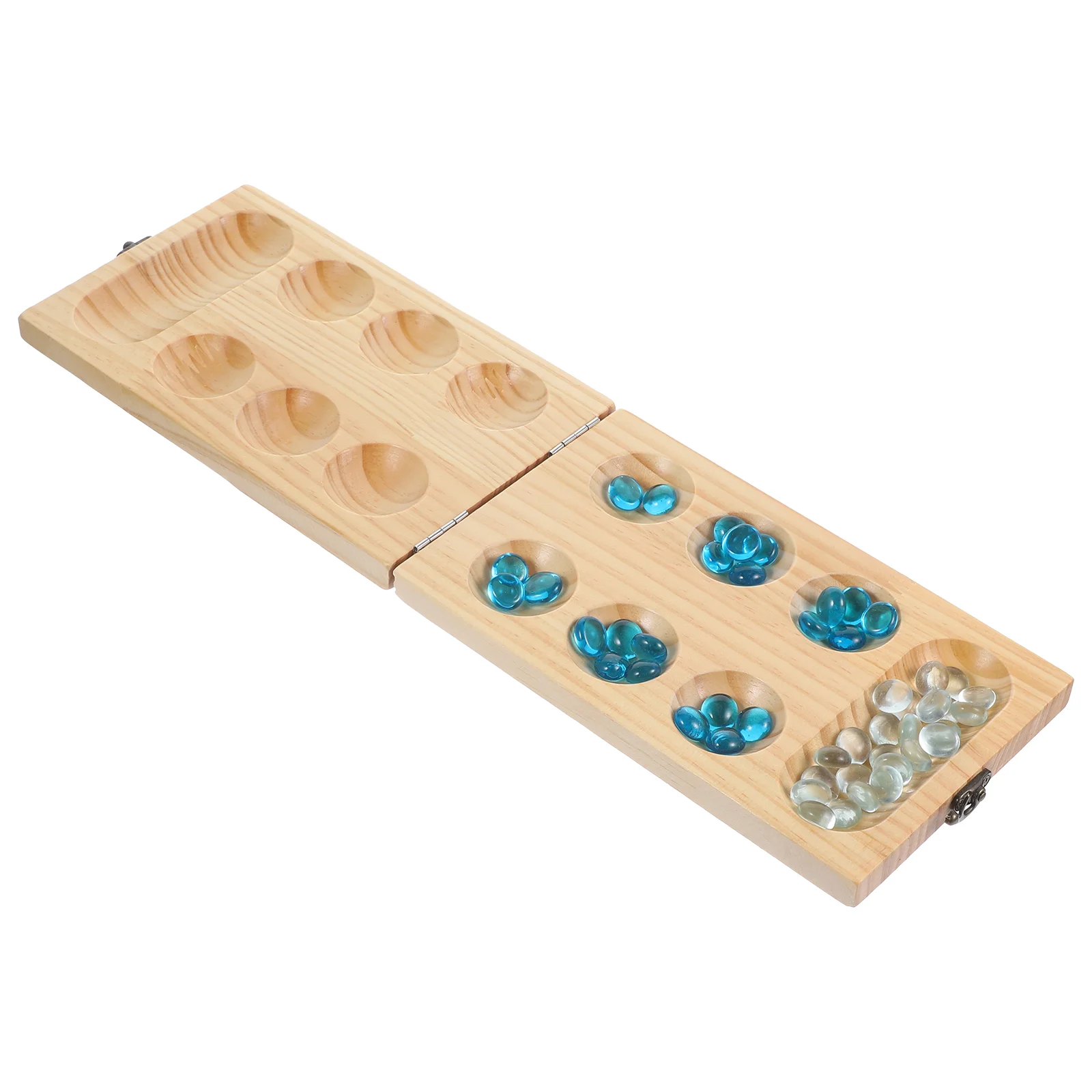

Mancala Children Chess Board Game Toys Kids Checkerboard Family Games Beads Wooden Educational