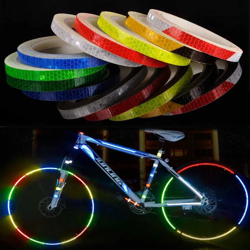 

Bicycle rims Stickers Mtb Bikes reflective sticker electric bike Scooter decoration Decal car stickers bicycle accessories