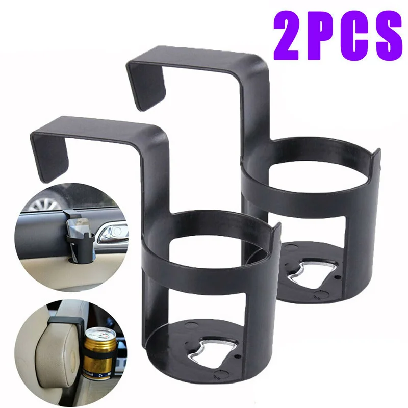 

2PCS Universal Car Truck Door Cup Seat Back Mount Beverage Drink Bottle Holder Stand Rack For Auto Vehicle interior Supplies