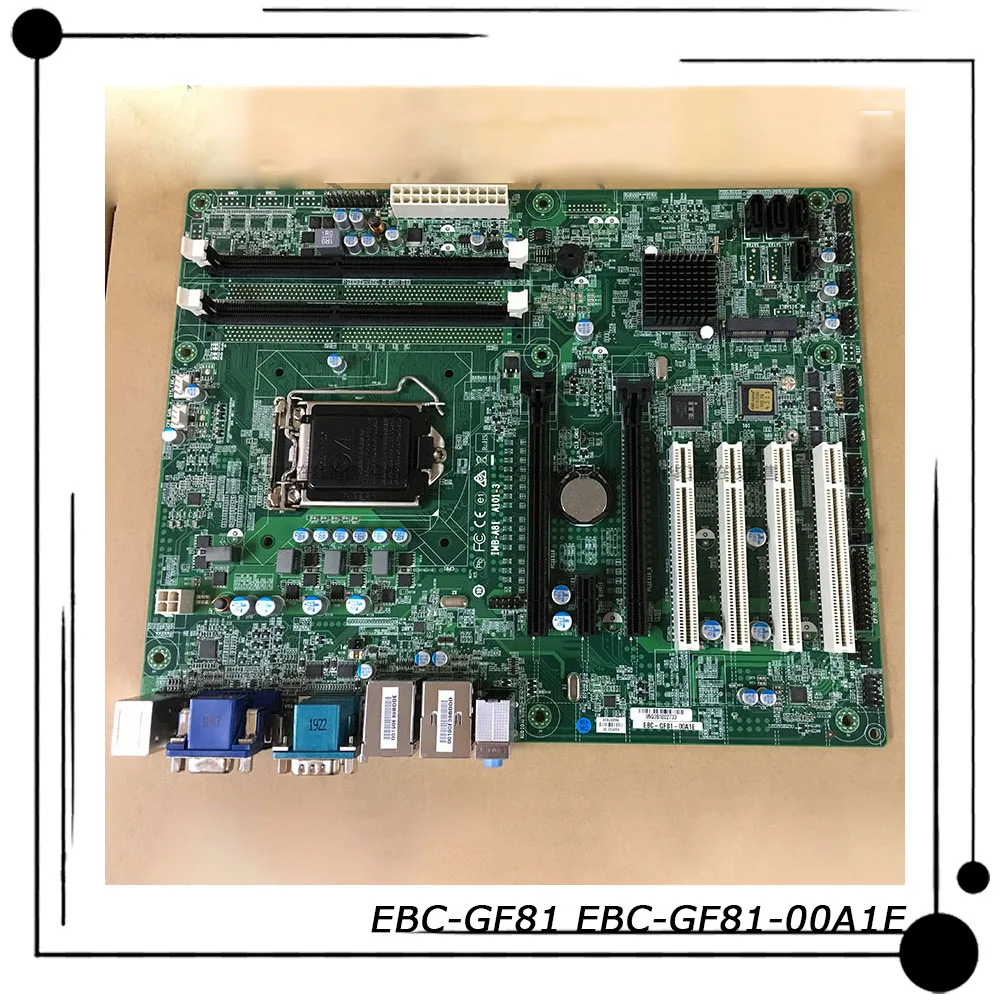 

EBC-GF81 EBC-GF81-00A1E for Advantech industrial control motherboard supports 4th generation CPU dual network H81 LGA1150 Tested