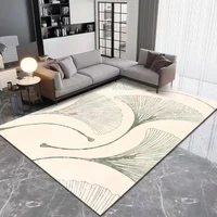 home modern light luxury living room large area sofa coffee table blanket bedroom wash free full lounge carpet decoration home