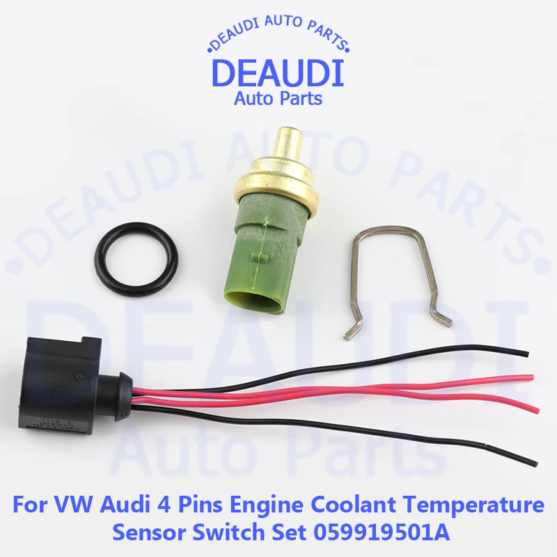 Комплект датчиков температуры воды и охлаждающей жидкости 078919501C 059919501A для Audi A2 A3