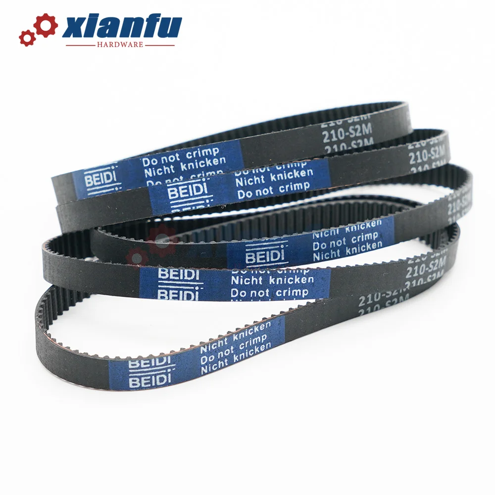 Резиновый Ремень ГРМ S2M синхронный ремень ширина 6/10 мм для шкива 2 м шаг Длина 298 300