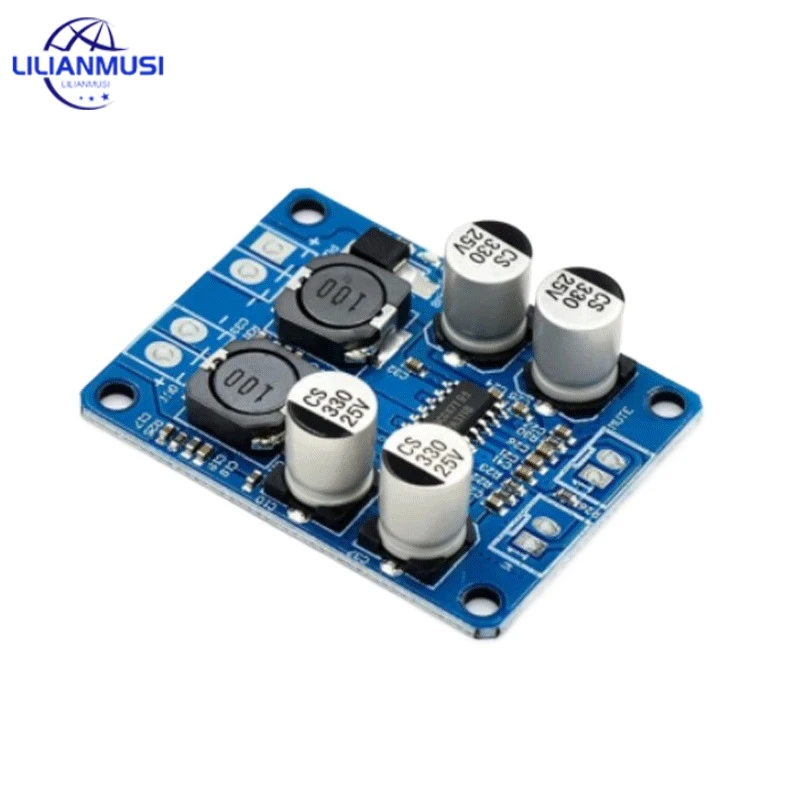 Аудио динамики DIY моно мощный цифровой усилитель стереоплата TPA3118 PBTL 60 Вт AMP модуль чип для аудио домашнего кинотеатра