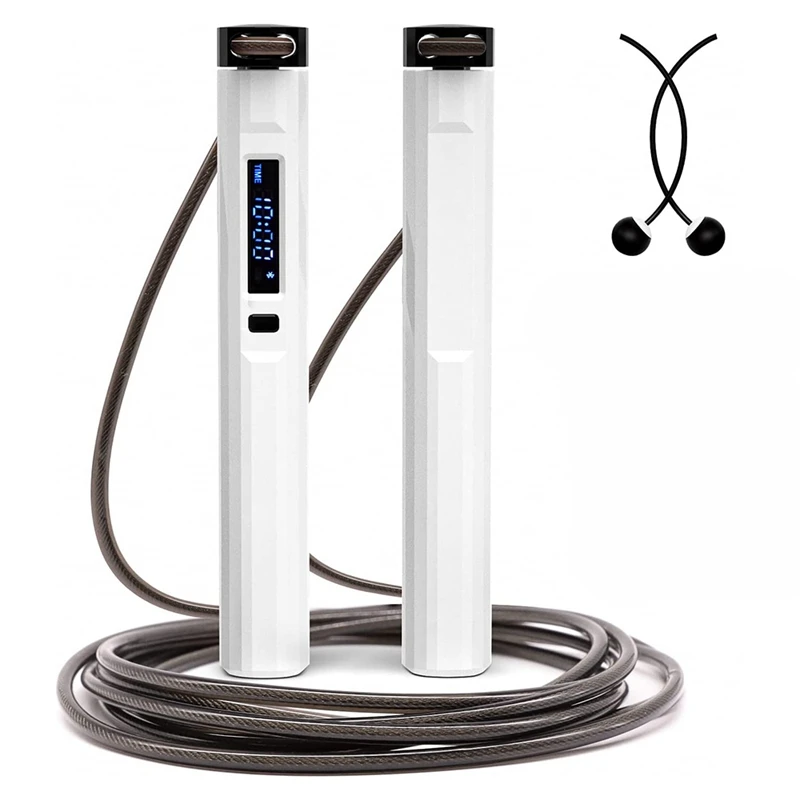 

Новинка-Умная скакалка, цифровая Спортивная Скакалка для фитнеса с анализом данных приложения, Беспроводная Скакалка с счетчиком