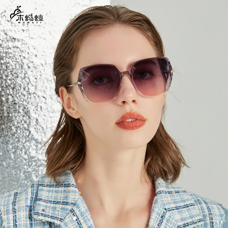 

Новинка 2022 от производителя окрашенные зеркальные дужки UV400 поляризованные TR90 великолепные и удобные женские солнцезащитные очки