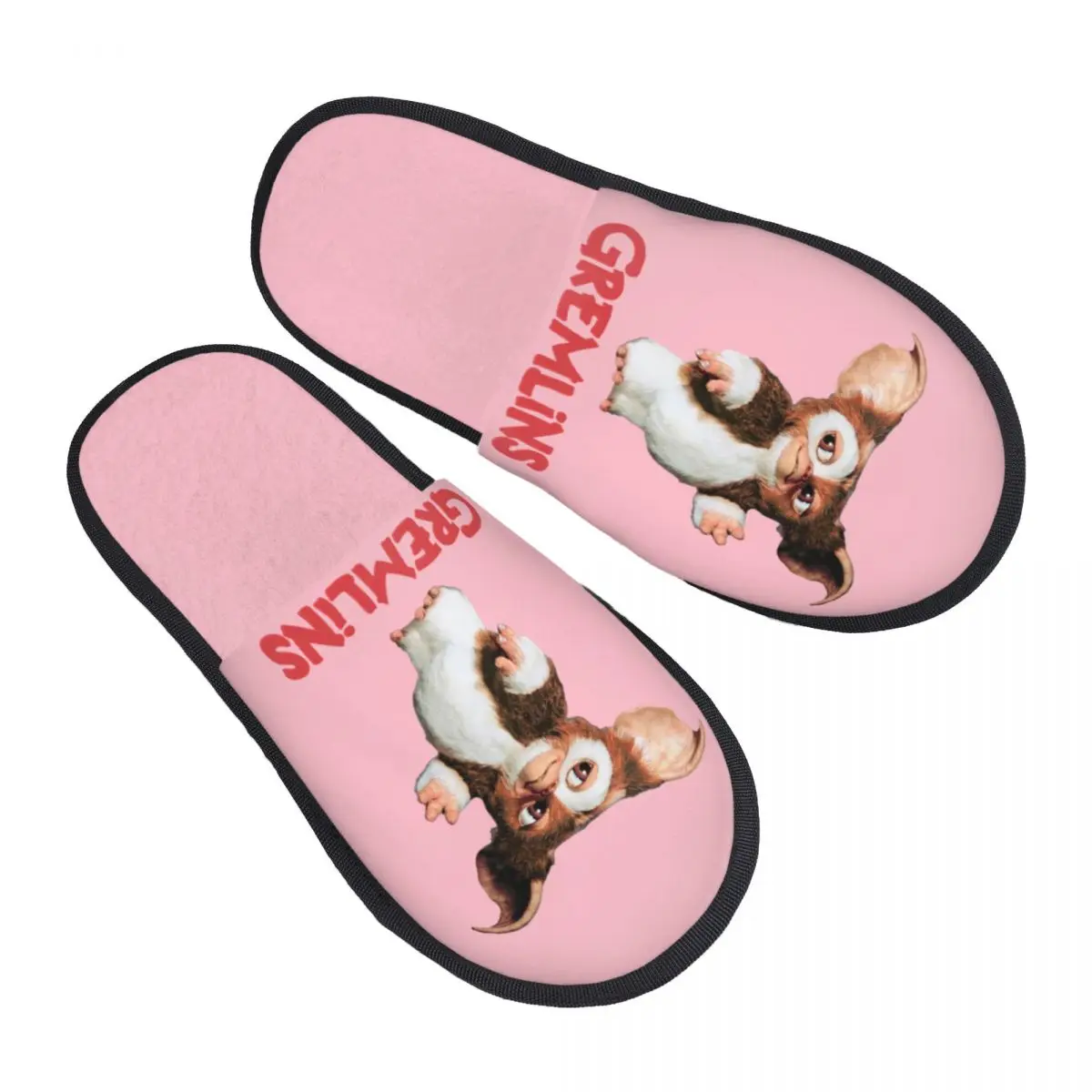 Женские забавные домашние тапочки Gremlins Gizmo с индивидуальным принтом уютные