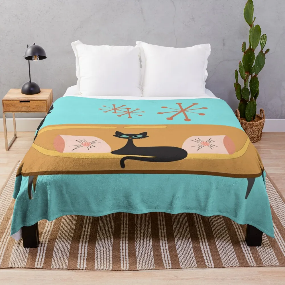 

Пудель с любопытным атомным котом, тонкое одеяло, меховое одеяло