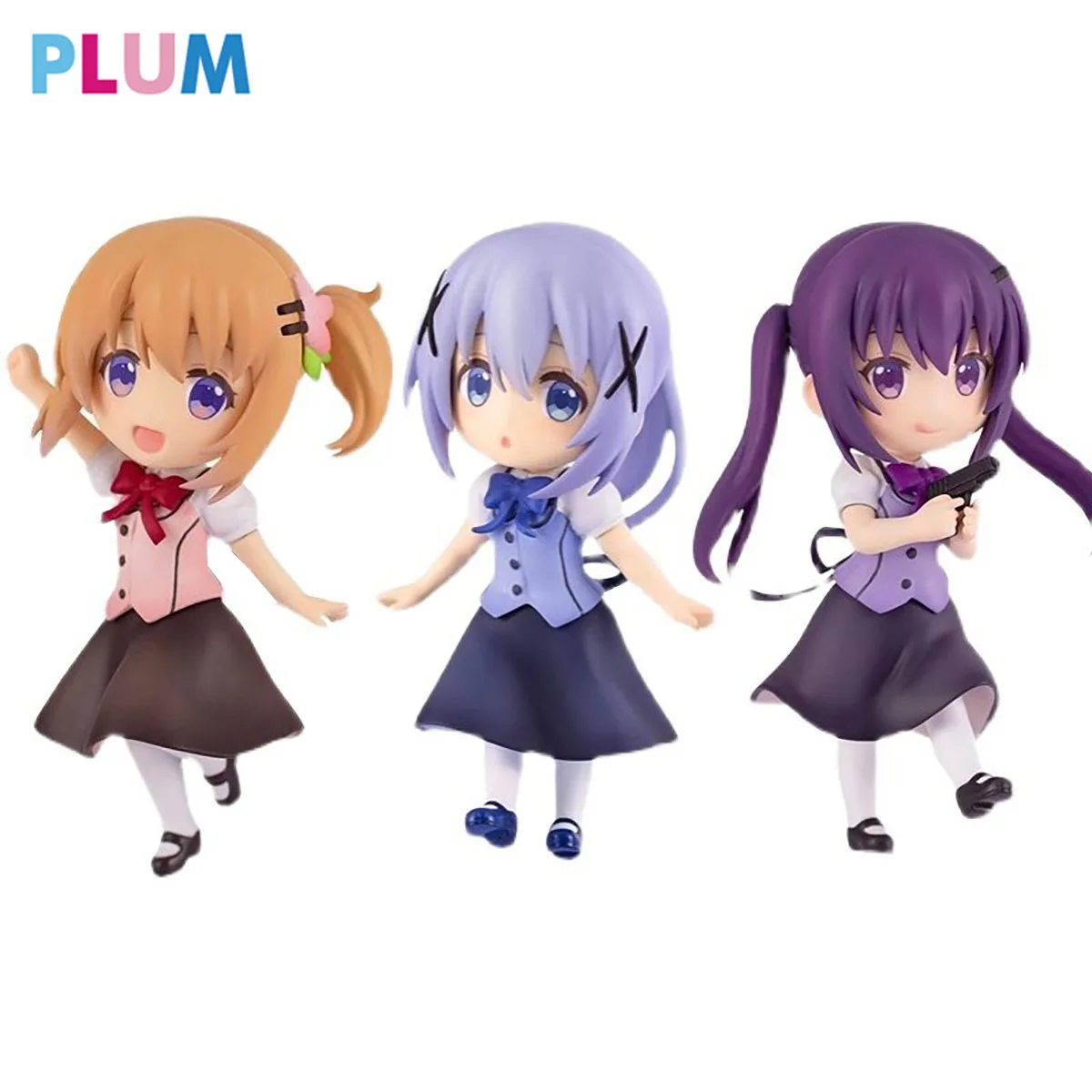 100% оригинал в наличии PLUM Gochuumon Wa Usagi Desu Ka? Bloom Kafuu Chino Tedeza Rize Hoto Kokoa Коллекция серии