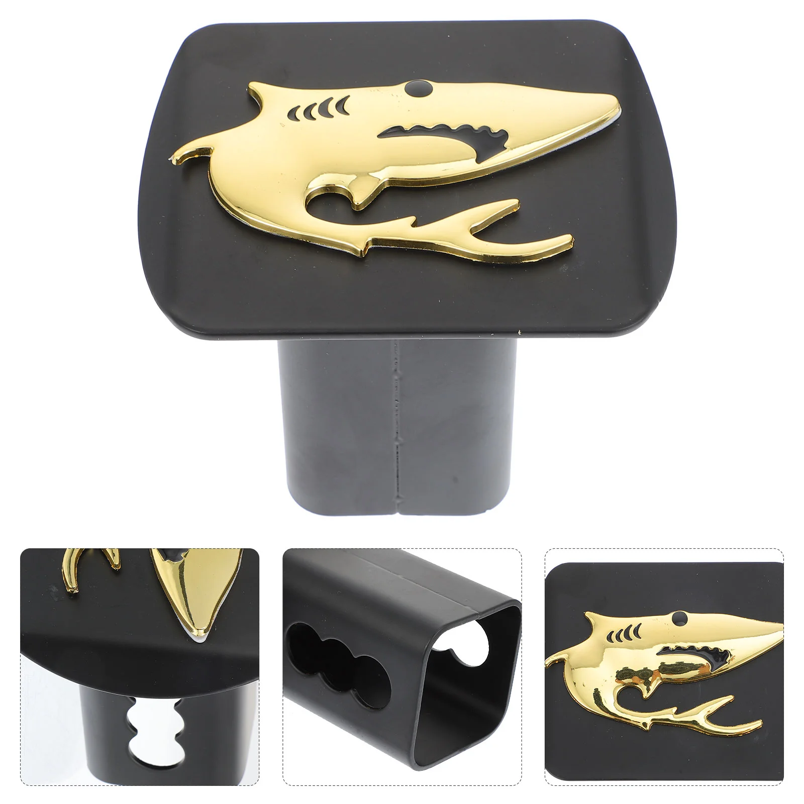 

Receiver Trailer Plug Retro Trailer Hitch Plug Trailer Hitch Dust-proof Cover