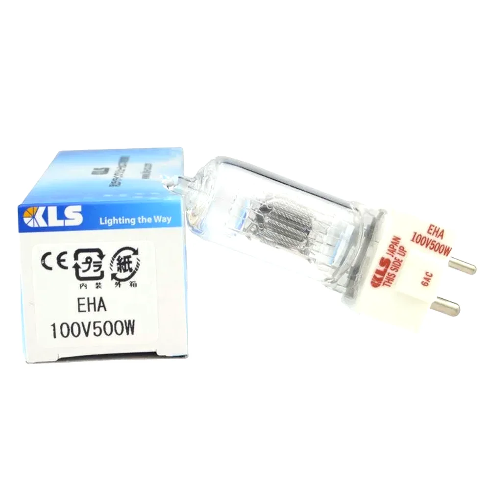 Фото НОВЫЙ KLS EHA 100V500W JC24V300W Япония галогенная лампа Станок OHP проектор линия напряжения проекционный свет №2