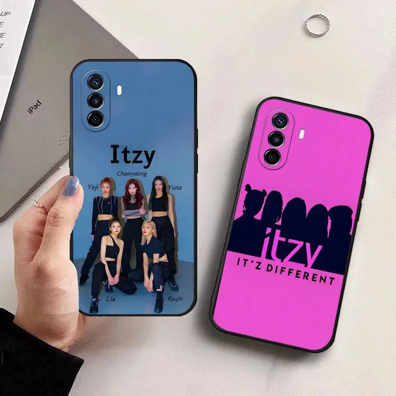 

Girl Group ITZY Phone Case For Huawei P50 Pro P30 P40 P10 P20 Plus Lite Psmart 2022 Y5 Y6 Y8s Y8p Silicone Cover