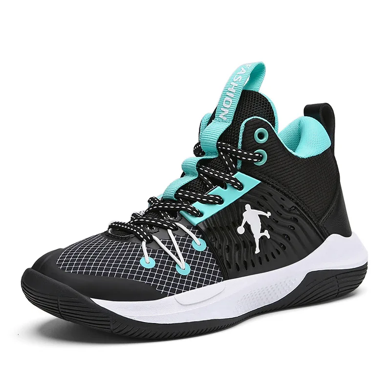 

New Cushion Basketball Kids Sports Comfortable Sport Boys Shoes Non-Slip Children's Sneakers Tennis for Girls 2023 Luxury Design
