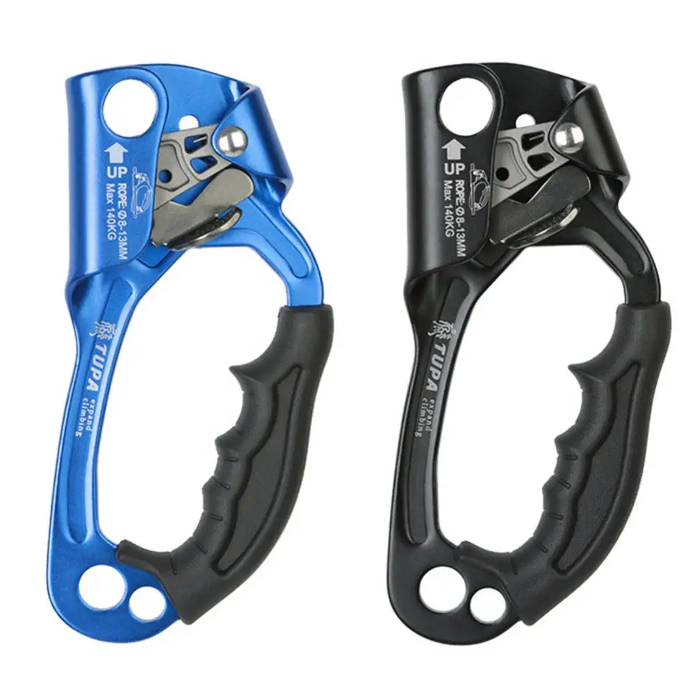 

Rock Climbing Rope Mountaineering Outdoor Clamp Hand Ascender Rappelling Gear