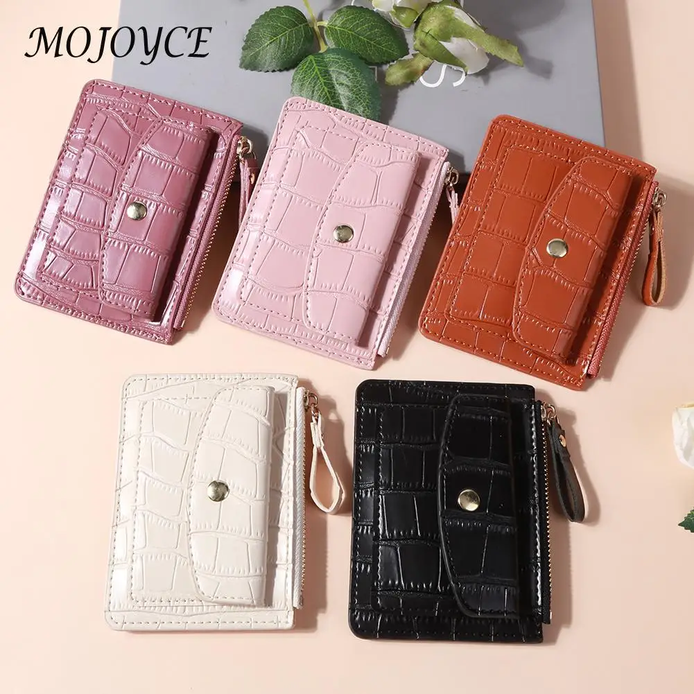 

Модный женский кошелек с крокодиловым узором, кошелек для девочек-подростков, Женский кошелек на молнии с кармашком для телефона, кошелек с ...
