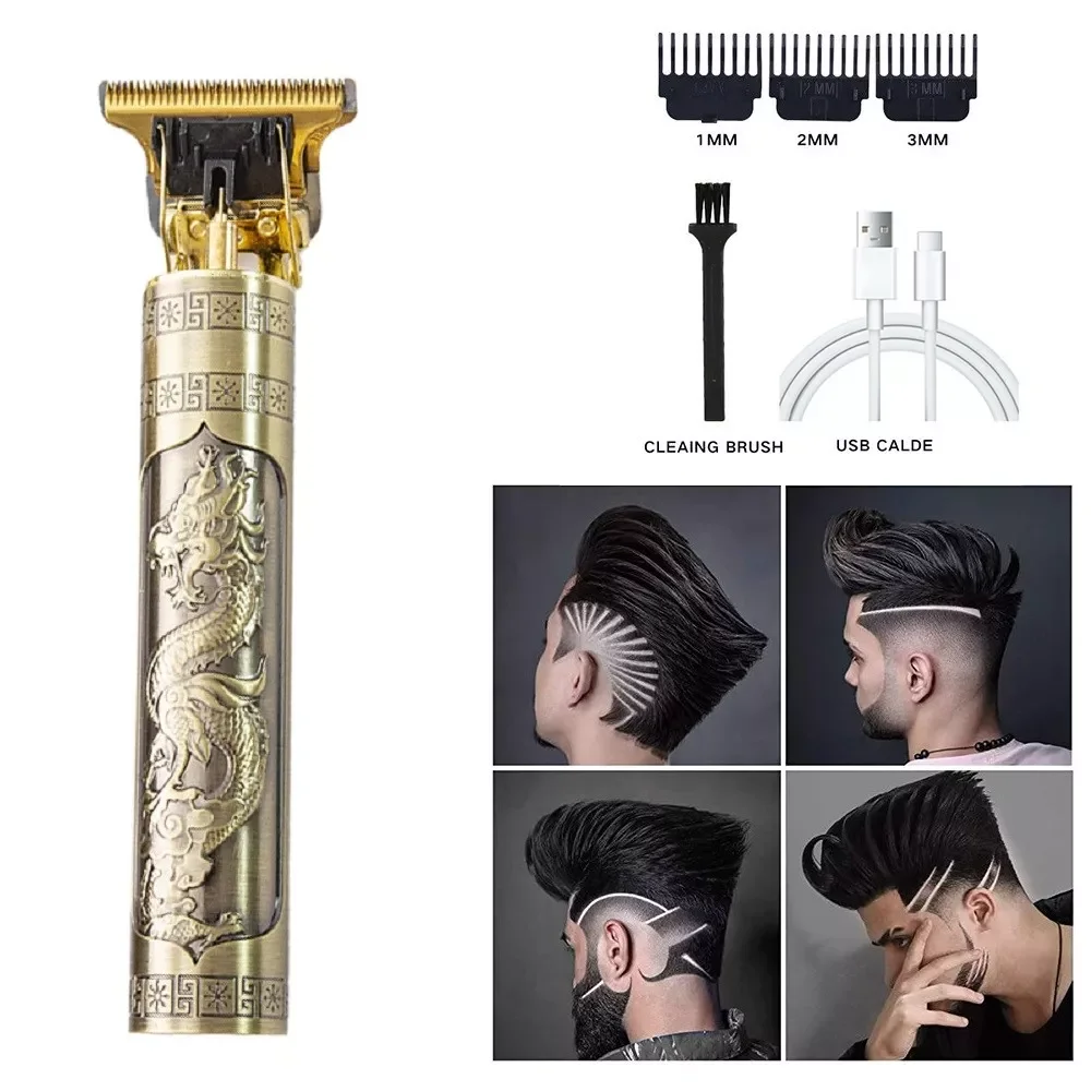 

NEW2023 Hair Clipper Set Hair Trimmer Cordless Shaver Trimmer Men Barber Hair Cutting Machine For Men Rechargeable Hair Trimmer