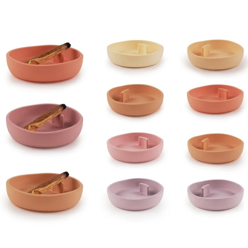 Необычный поднос для ароматерапии силиконовая форма сделай сам гипсовая тарелка