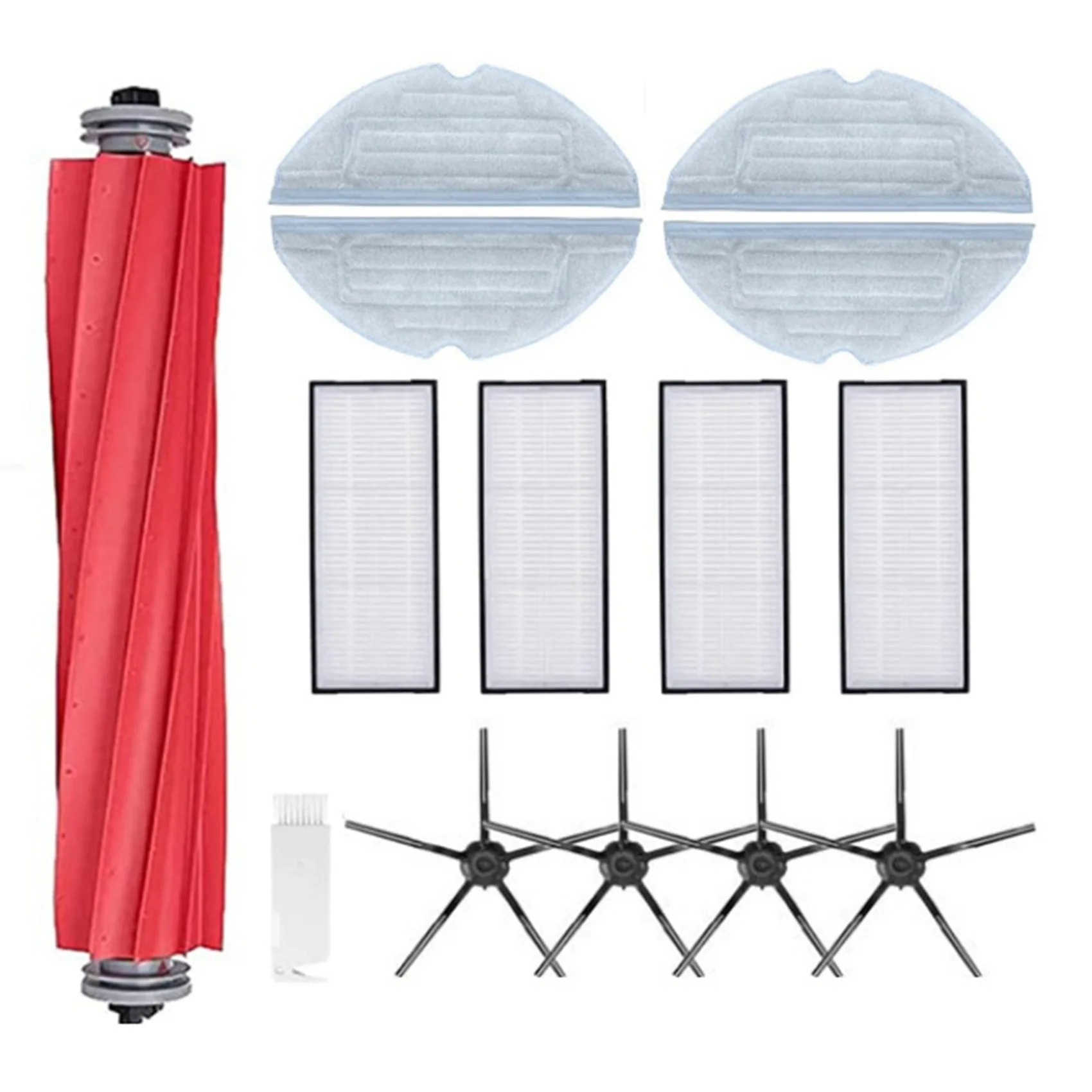 

For Roborock S7 T7S T7SPlus Filter Detachable Rubber Main Brush Cover Mop Cloth Side Brush Vacuum Cleaner Part