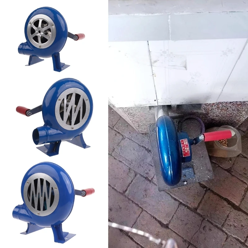 Ручной вентилятор для барбекю 150/120/80 Вт воздуходувка пикника кемпинга