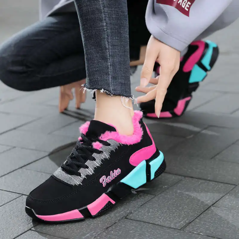 

Sports Women Outdoor Brand Sneakers Daily Wear Sneakers Sport Woman Thick Soles Running Shoes Woman No-Slip Tennis Dropshipping