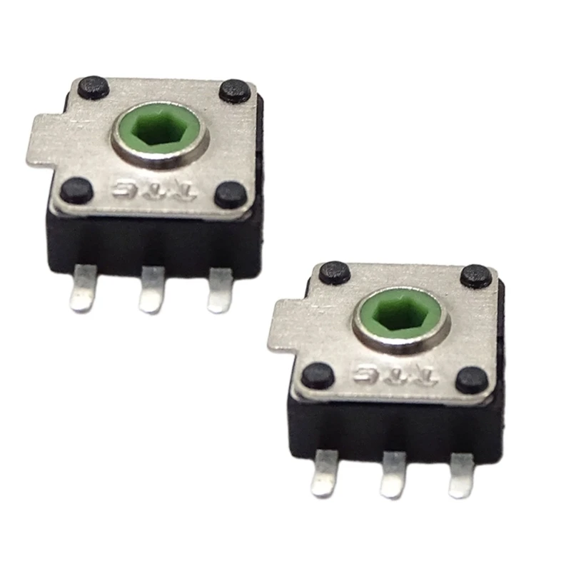 M17B 2 шт. TTC колеса мыши кодеры зеленые ядра декодеры Ожидание для ROGGladiusIII MambaElite