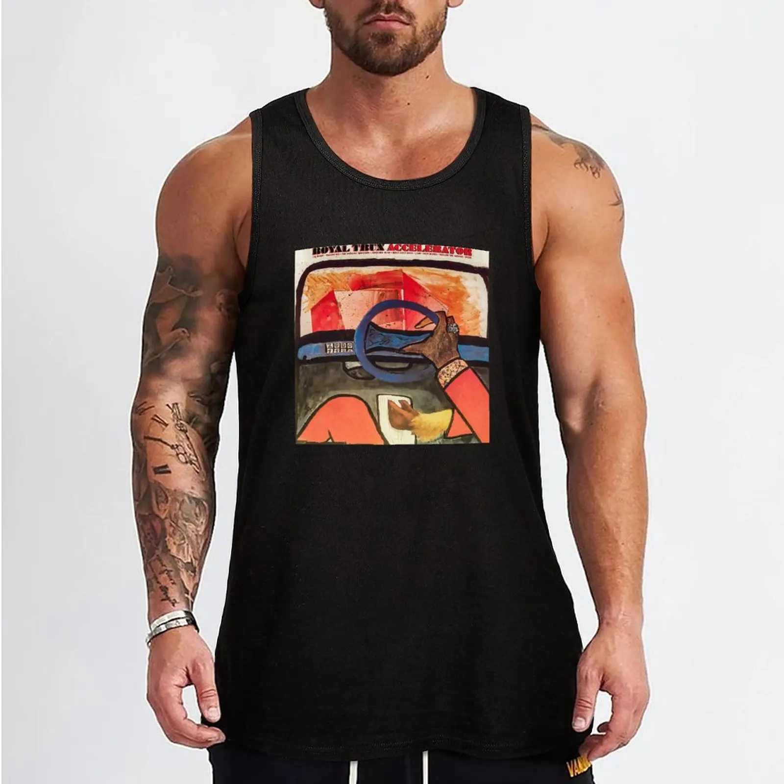Royal Trux Accelerator Tank Top мужская футболка из хлопка