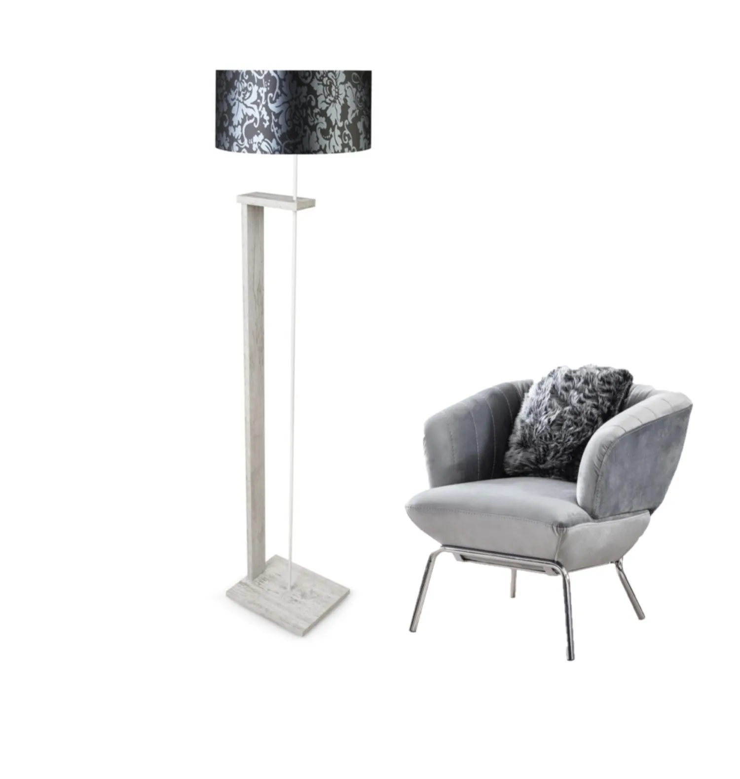 

Art Pi Decorative Wooden-Bodied Floor Lamp AAG-2140