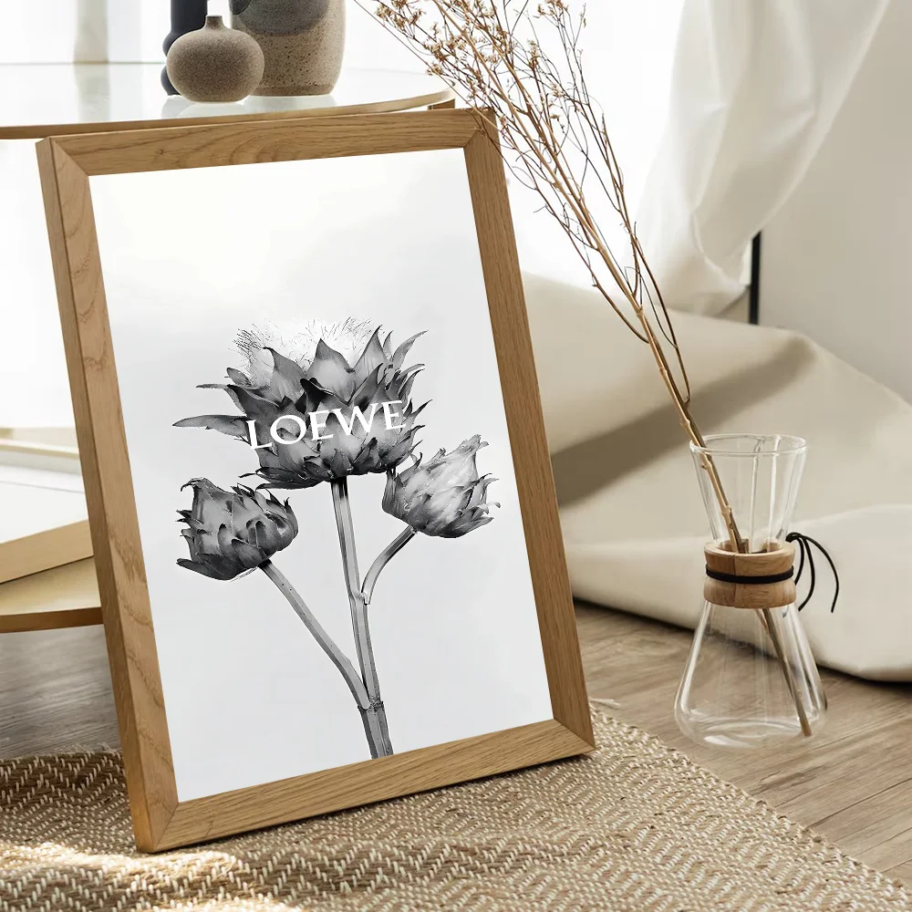 L-LOEWE Campaigns Vintage Posters Sticky Room Home Bar Cafe Decor Kawaii