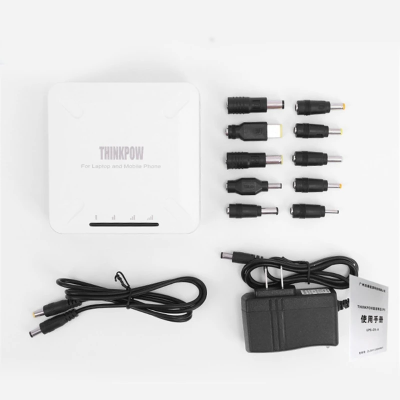 

USB 5V 12V 19V 24V UPS Power Supply 15600mAh for Router Laptop Cellphone Tablet LED Light, CCTV Camera, Smartphone K1KF