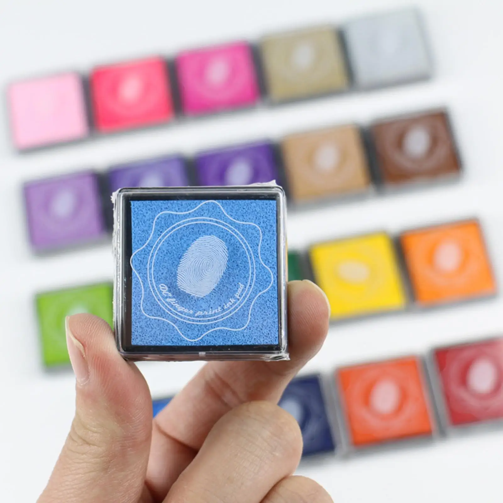 

Ink Pad Stamps 20 Colors Inkpads Stamp Scrapbooking DIY for Kids Crafts