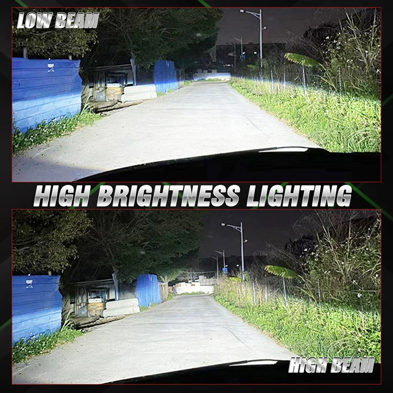 Dualvision H7 Беспроводной Миниатюрный Налобный Фонарь 7035 Csp 6000k Холодный Белый Свет