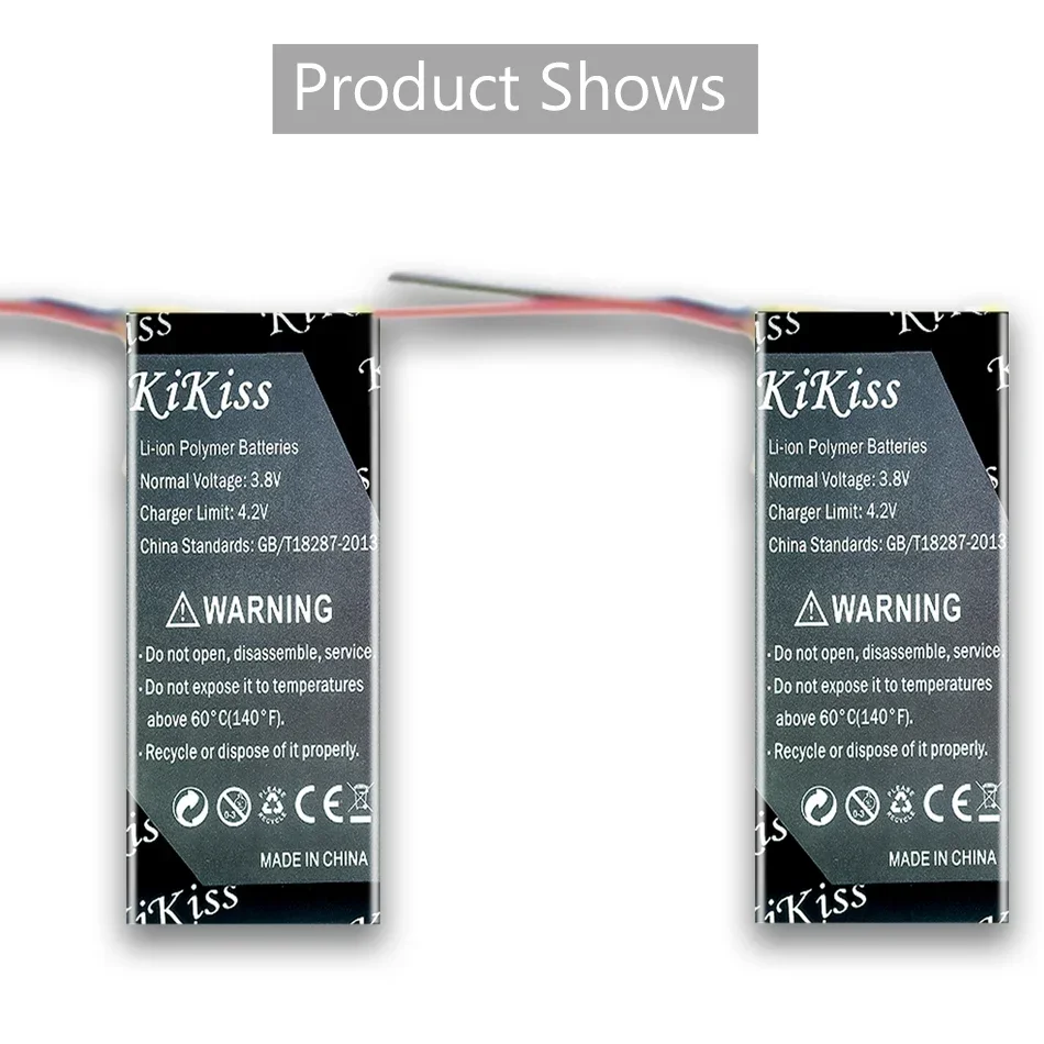 Аккумулятор KiKiss 180 мАч для JBL TUNE 220TWS 225TWS 225 TWS 220 2-проводной цифровой аккумулятор