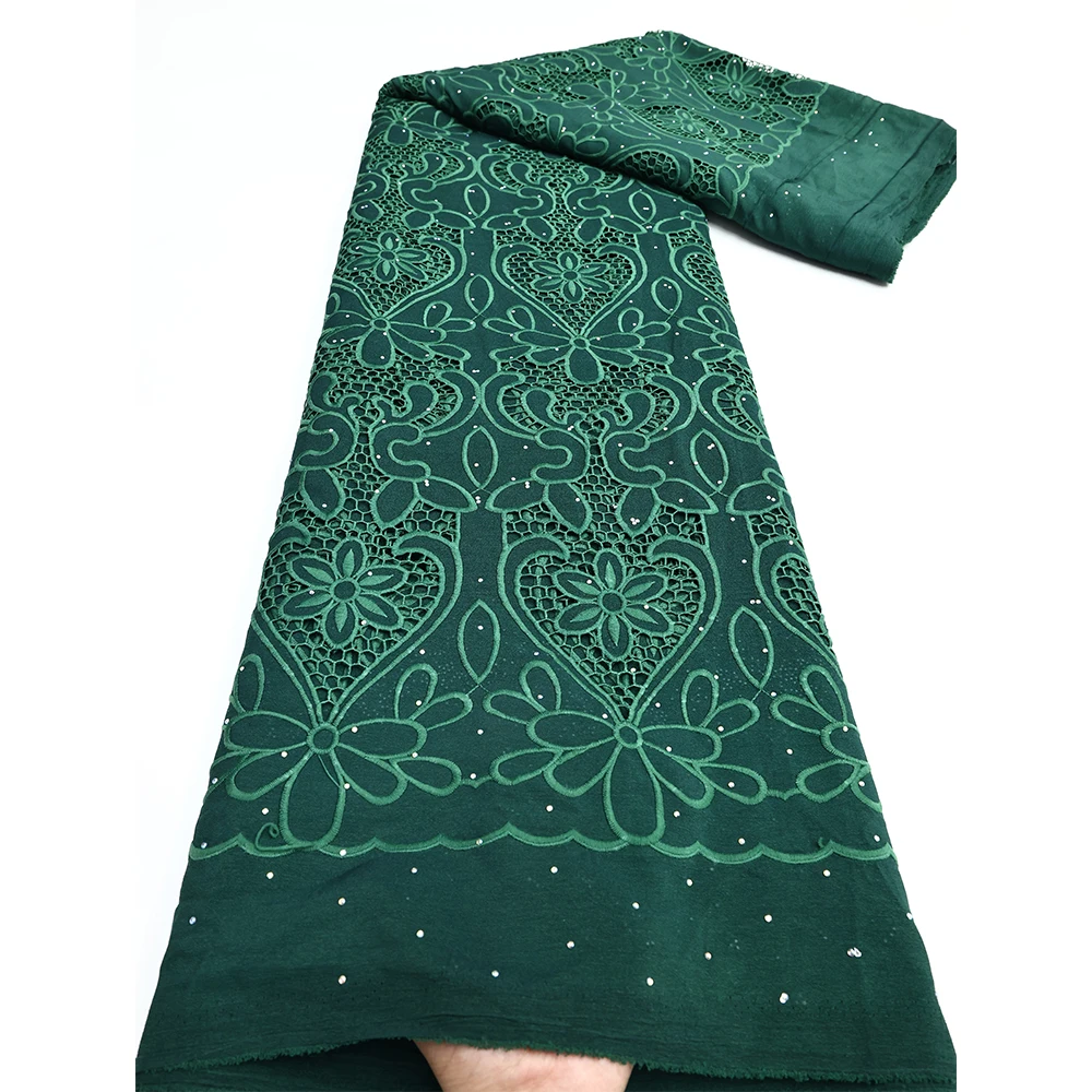 2024 Высококачественная Искусственная Кружевная Ткань Французский Тюль Вышивка