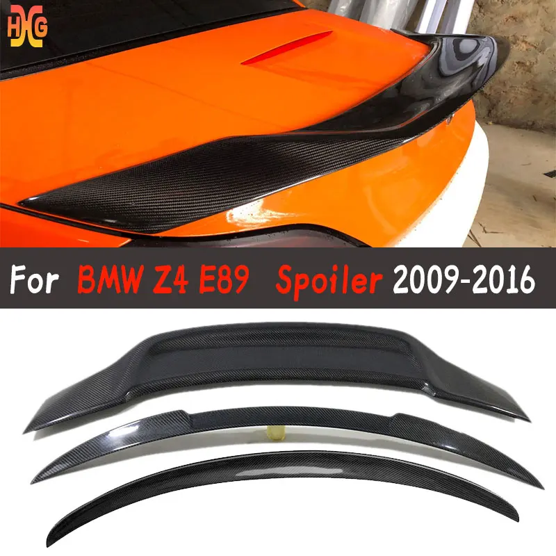 Настоящий карбоновый спойлер багажника для BMW Z серии Z4 E89 3D/V/R стиль углеродное