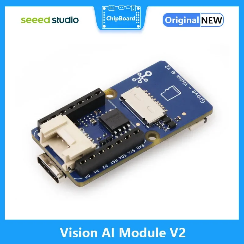 Модуль AI Grove-Vision V2-Arm Cortex-M55 и Ethos-U55 поддержка TensorFlow PyTorch Arduino Raspberry Pi Seeed Studio XIAO