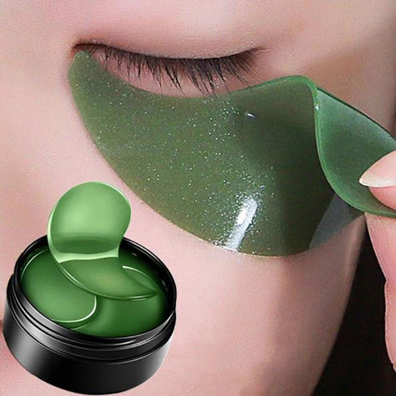 

Seaweed Hyaluronic Acid Mask Natural Moisturizing Eye Patches 60 Pcs Remove Dark Circles Anti Age Bag Eye Wrinkle