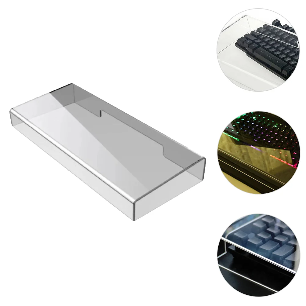 

Clear Acrylic Keyboard Cover Protector Anti- Cat Mechanical Keyboard Cover Laptop Keyboard Covers Clear Keyboard Stand